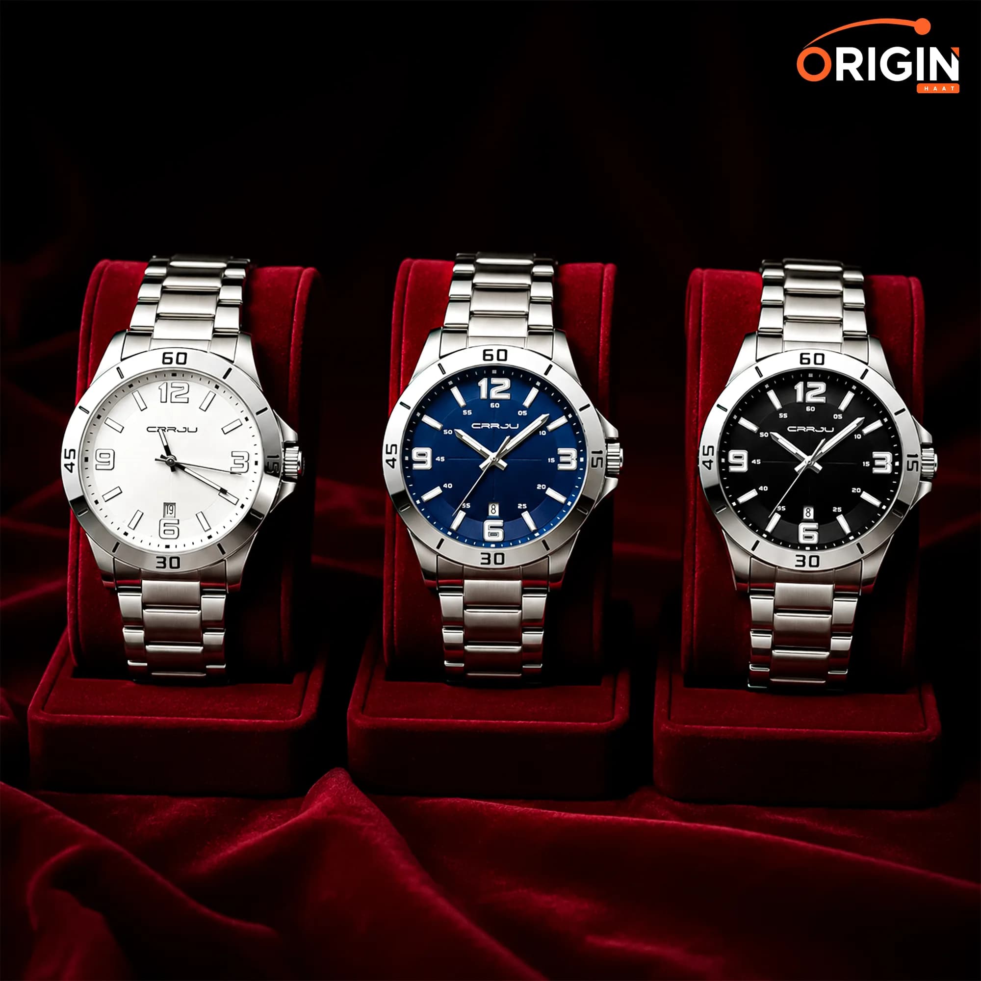 CRRJU 5003 Business Men Luxury Watch — ছবি 1