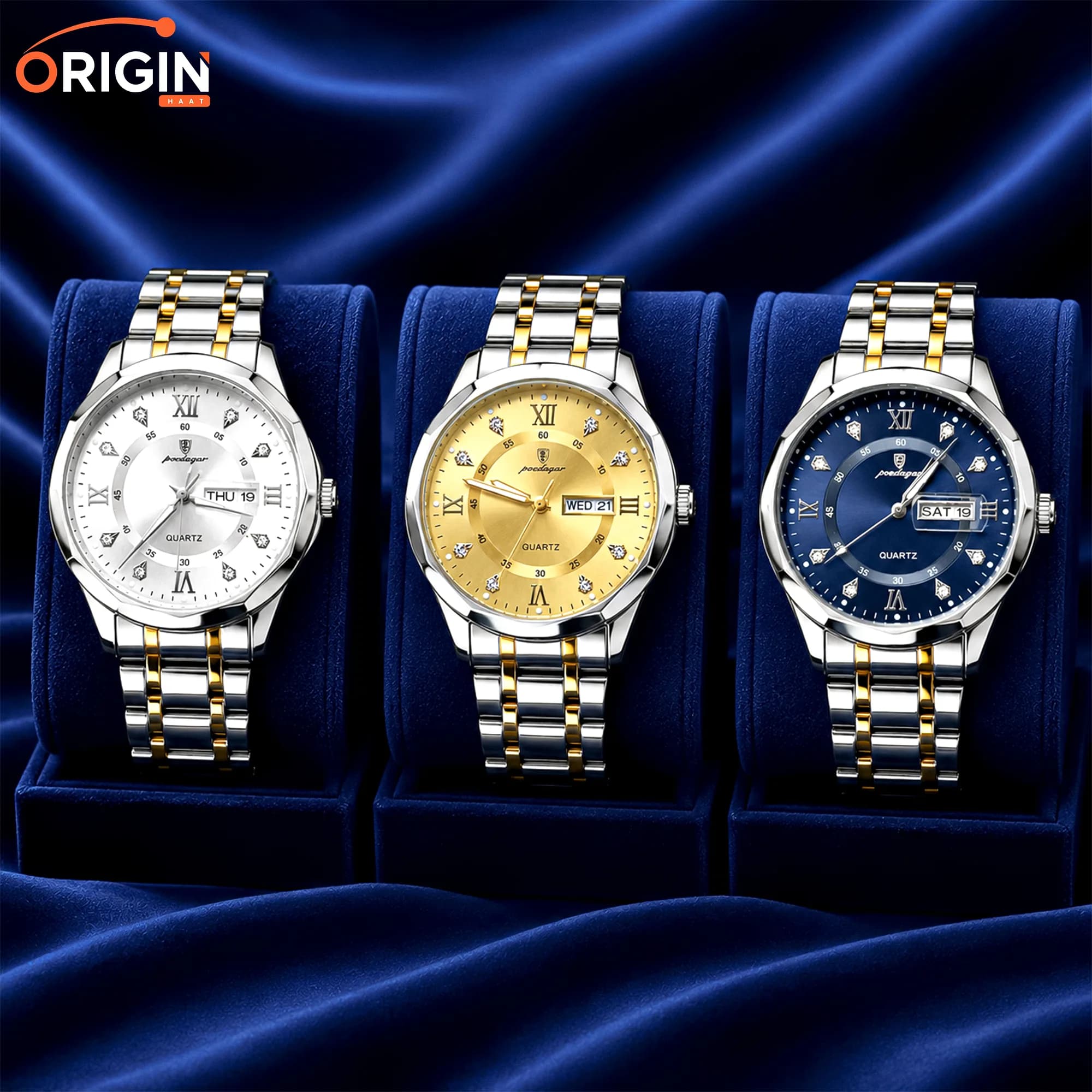 POEDAGAR 615 Premium Men's Watch